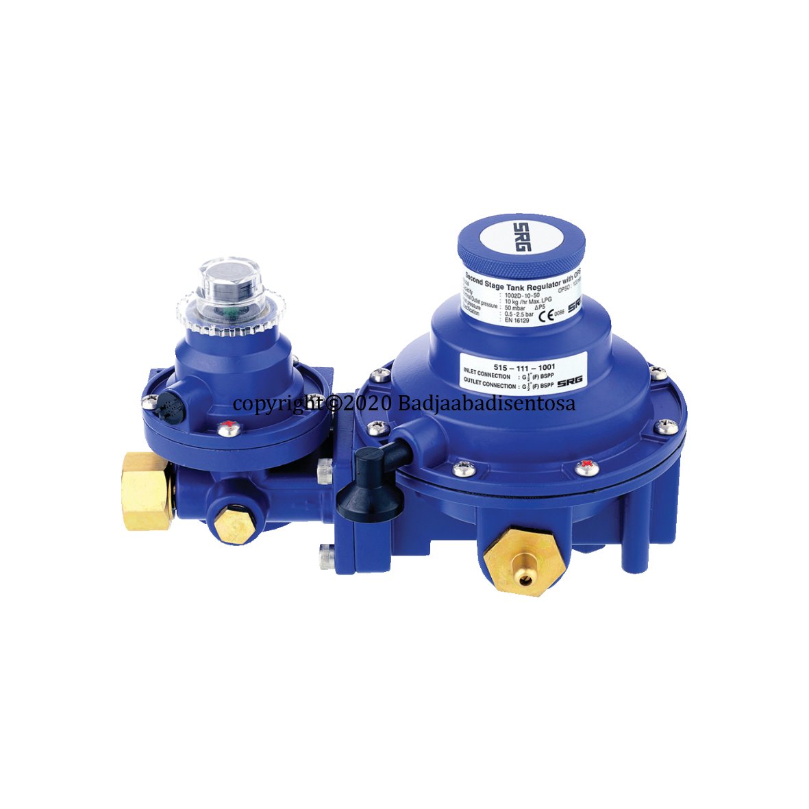 Rotarex - Low Pressure Second Stage Tank Regulator